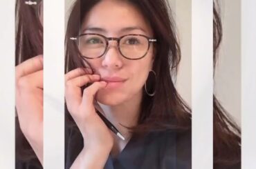 "井川遥の美しさ健在！アラレちゃん風シャネルメガネ姿にファン魅了"