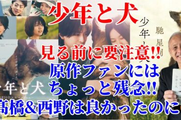 【少年と犬】原作ファンにはちょっと残念‼︎見る前にこれだけは伝えたいこと！