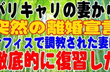 【修羅場】バリキャリの妻から、突然の離婚宣言。オフィスで調教された妻に、徹底的に復習した。...支え合い / 深い