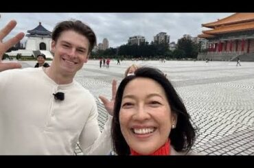 羽田美智子　“筋肉体操”俳優と仲良し2ショット「歳の離れた弟と旅するみたい」仲睦まじいやりとりも