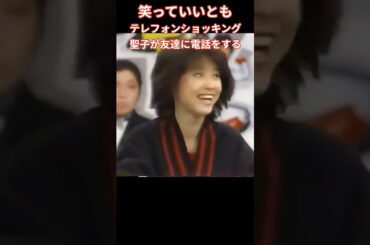 その７.松田聖子が大親友だと言う次の友達を呼ぶ　出る事をみんなに言いふらしたから、観てくれていると思う　笑っていいとも　テレフォンショッキング