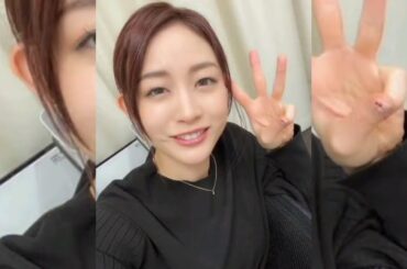 「この歳で…と思ったけど」新井恵理那、若々しいデコ出しスタイルに絶賛の声「横顔まで美しい！」