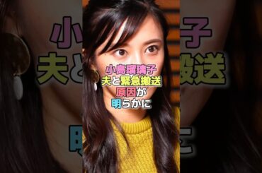 小島瑠璃子、夫と緊急搬送原因が明らかに#芸能人 #こじるり