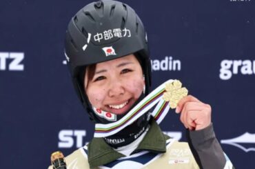 三木つばき、パラレル回転で金メダル ! 男女を通じて日本勢初制覇【スノーボード世界選手権】