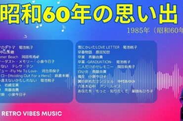 昭和の思い出1985年
