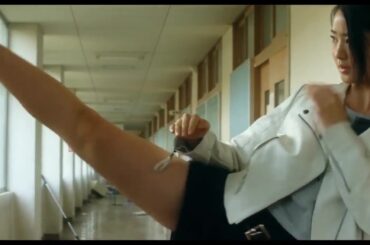青野 楓 映画「ハイキックエンジェルス」 アクション抜粋  2014年