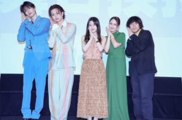 乃木坂46・久保史緒里＆平祐奈W主演！映画『ネムルバカ』大阪舞台あいさつで撮影秘話を語る