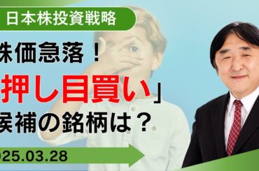 【SBI証券】株価急落！「押し目買い」候補の銘柄は？ (3/28)