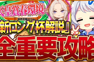 【ウマ娘】"新ロング杯"全重要攻略まとめ‼天皇賞春環境の最新解説 有効加速 レース環境 育成方針 継承固有 因子厳選 強いウマ娘を紹介！京都3200ｍ/攻略解説【4月マイルチャンピオンズミーティング】