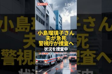 小島瑠璃子さんの夫が急死　警視庁が状況を捜査 #shorts #short