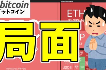 【仮想通貨 ビットコイン】この暴落、買いチャンス？それともまだ落ちる？判断ポイントを伝授！（朝活配信1794日目 毎日相場をチェックするだけで勝率アップ）【暗号資産 Crypto】