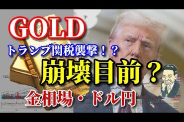 【金相場】【ドル円】これで調整が終了する？調整にもなっていないのでは？【COMEX金】