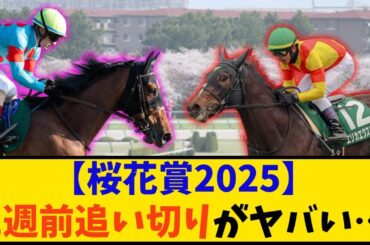 【競馬「桜花賞 1週前追い切りがヤバい…」に対する反応【反応集】