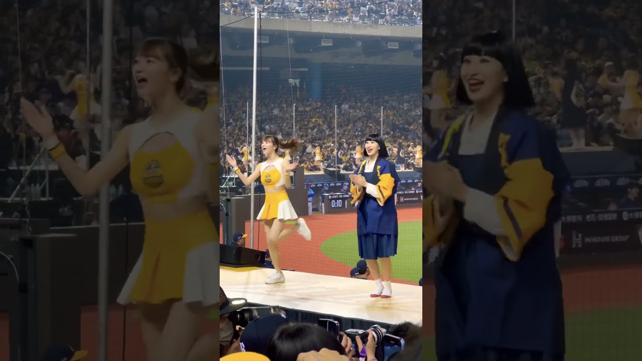 菊池桃子& Avantgardey 一起應援 ​⁠中信兄弟 @avantgardey #Avantgardey #菊池桃子 #cheerleader #cheerleader #粉絲應援 #