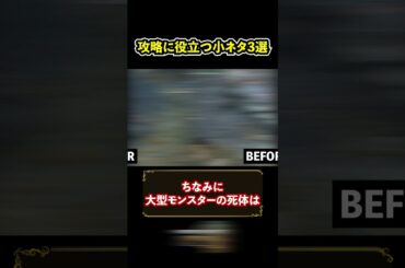 【モンハンワイルズ】攻略に役立つ小ネタ3選