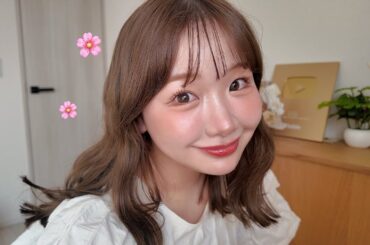 新生活で爆モテする 春の毎日メイクと巻き髪はこれです❗️🌸