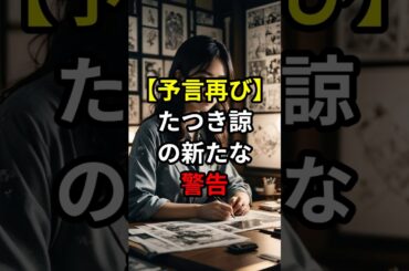 【予言再び】たつき諒の新たな警告【 都市伝説 予言 スピリチュアル オカルト 日本 】