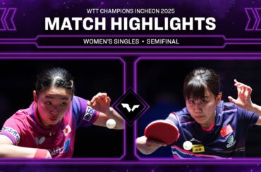 Miwa Harimoto vs Chen Xingtong | Match Highlights | #WTTIncheon 2025