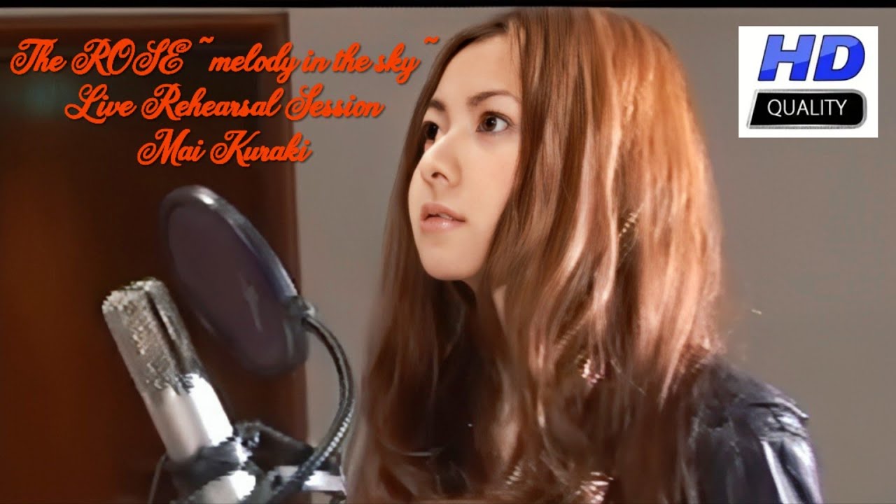 倉木麻衣『The ROSE 〜melody in the sky〜 Live Rehearsal Session』【REHEARSAL音源】[HD 320K]