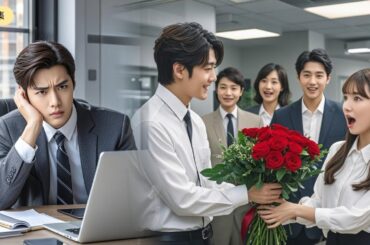 結婚して7年、妻を無視してきたボス！しかし、ある男が人前で妻に花束を贈ると、嫉妬に狂う！
