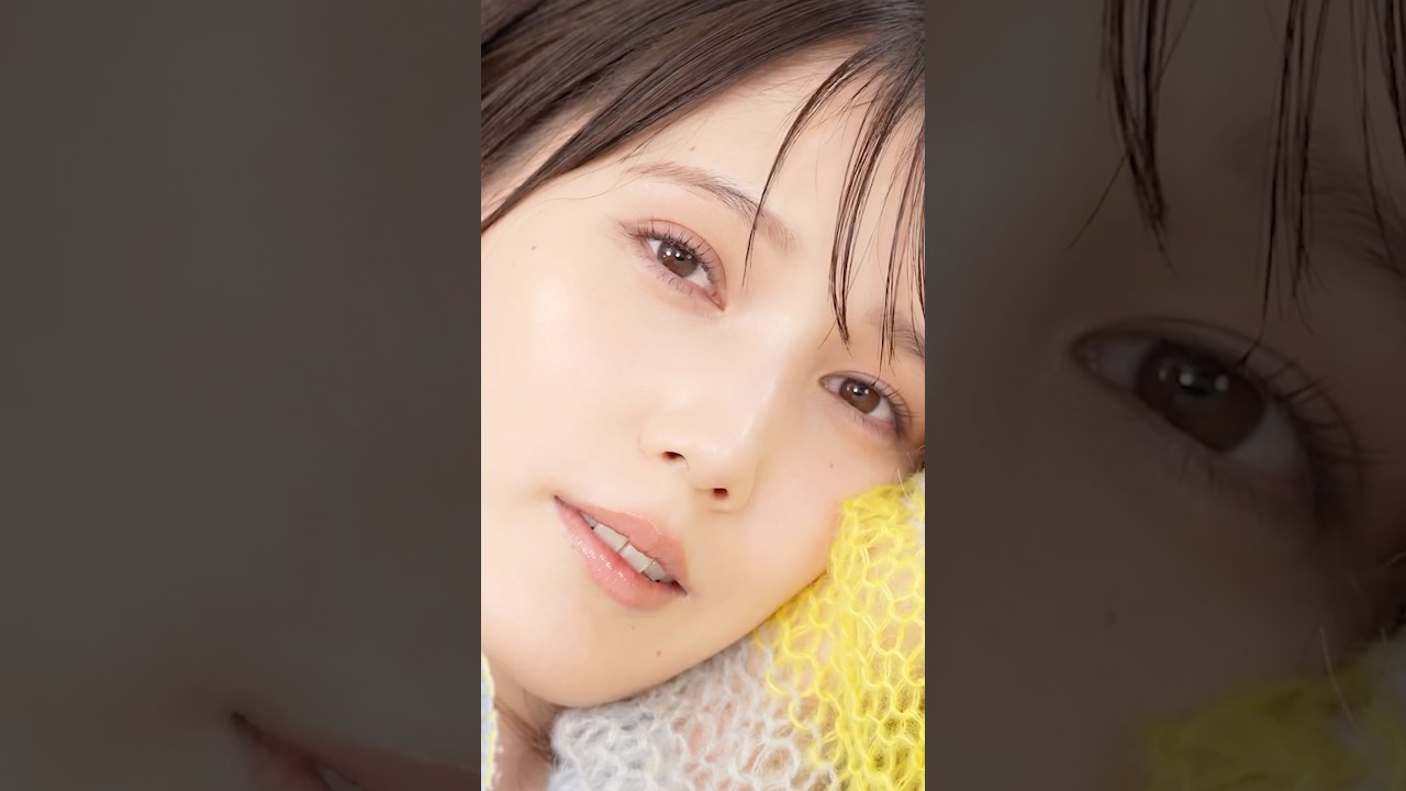 本田翼ちゃんにすっぴんからフルメイク！大人の透明感あふれるジューシヌードメイク🍑💞