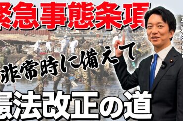 【憲法改正へ】国の非常事態に備えるための「緊急事態条項」について解説します！【国民民主党：平岩まさき】
