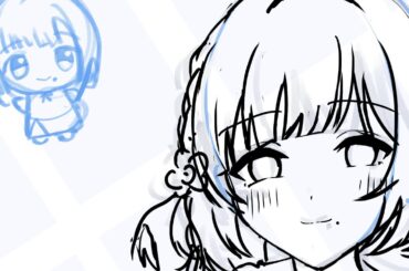 1時間もくもくお絵描き【碧生りょう／部分的に両声類】