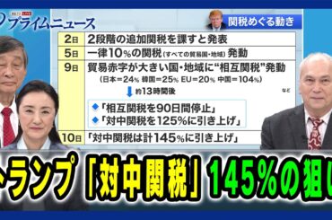 【“関税”と“野望”の正体とアメリカの行方】トランプ「対中関税」145%の狙い 古森義久×モーリー・ロバートソン×中林美恵子 2025/04/11放送＜前編＞