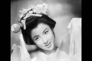 八千草薫『AI 白黒~カラー編集』