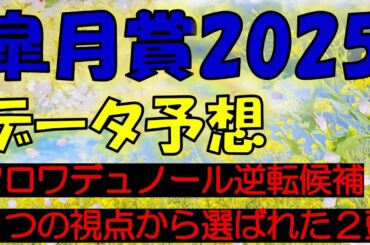 皐月賞2025　データ予想