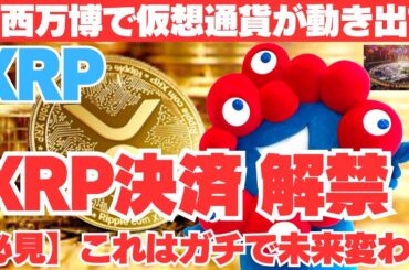 【仮想通貨解禁】関西万博でXRP決済が使えるってマジ！？日銀の“本音”と、ブロックチェーン覇権の行方