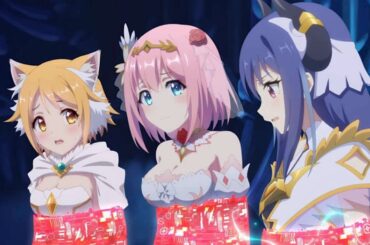 プリコネ新作アニメ！新しい変身！チェンジ・アストラル変身シーン！（出演声優：種田梨沙 早見沙織 東山奈央）(プリンセスコネクト!Re:Dive