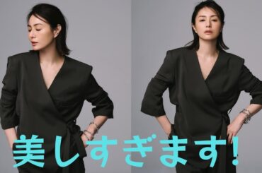 ｢美しすぎます!｣井川遥、美デコルテあらわなセットアップを身に着け新作ジュエリーを披露