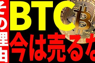 【仮想通貨】ビットコイン今は売るな！その理由と今後の最新分析を共有します！