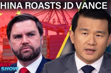 China Strikes Back at Tariffs by Roasting JD Vance & Selling Out Luxury Retailers | The Daily Show