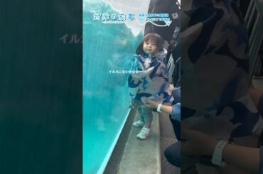 『#対岸の家事』🧹メイキング📹 水族館の花奈ちゃんと美桜ちゃん🐬#永井花奈 #五十嵐美桜