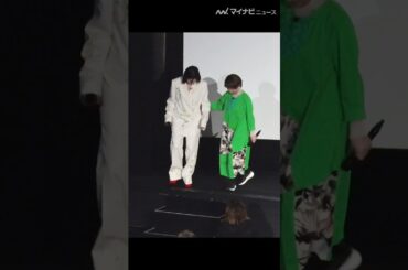 のん、階段で宮本信子をスマートにエスコート【伊丹十三4K映画祭】『スーパーの女』上映記念登壇イベント