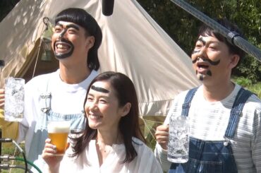 やはりM-1には夢があった！バッテリィズがなんと原田知世とCMで共演／サントリー オールフリー CM＋インタビュー＋メイキング