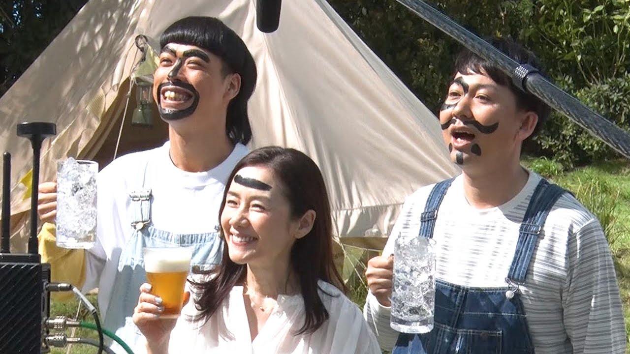 やはりM-1には夢があった!バッテリィズがなんと原田知世とCMで共演/サントリー オールフリー CM+インタビュー+メイキング やはりM-1には夢があった!バッテリィズがなんと原田知世とCMで共演/サントリー オールフリー CM+インタビュー+メイキング