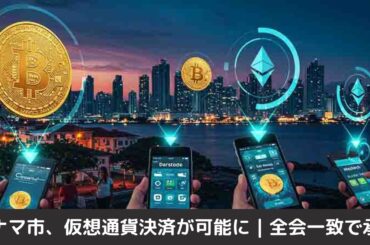 パナマ市、公共料金や税金の支払いで仮想通貨決済が可能に｜全会一致で承認
