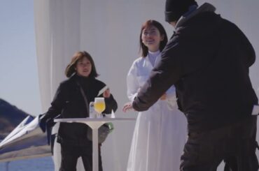 キリン一番搾りホワイト　小芝さん　メイキング