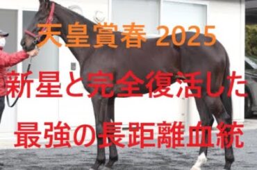 天皇賞春 2025 新星と完全復活した最強の長距離血統