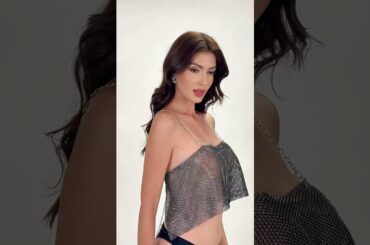 ✨ 🔥🔥Metallic sequin camisole top | 2025 new product #fashion #ootdguide #shorts #girlmerry #ootd