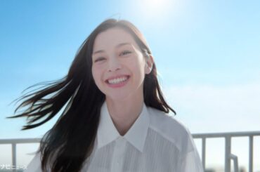 中条あやみ、ナチュラルな表情で開放感を表現 ”ちょっとズレてる”習慣も明かす 『エリス』新TVCM＆メイキング＆インタビュー公開
