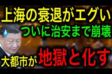 【衝撃】上海が地獄と化す！経済崩壊が進みすぎた結果、ついに治安崩壊に至る！【JAPAN 凄い日本と世界のニュース】