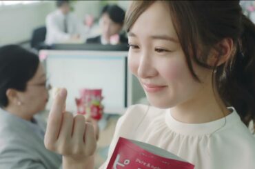 吉田友利恵  カバヤ食品 ピュアラルグミ TVCM