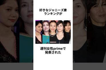 【ジャニ妻】女性が選ぶ好きなジャニーズ妻ランキングトップ5に関する雑学 #ジャニーズ #妻 #結婚 #嫁 #ランキング #東山紀之 #反町隆史 #井ノ原快彦 #木村佳乃 #松嶋菜々