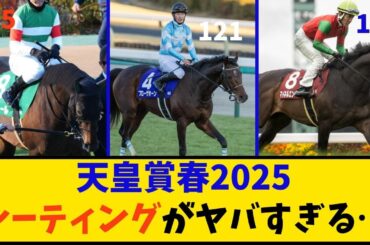 【競馬】「天皇賞春2025 レーティングがヤバすぎる…」に対する反応【反応集】