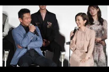 内野聖陽、鈴木京香から「かっこいい」と褒められガチ照れ 娘役の吉川愛が赤面【PJ ～航空救難団～】