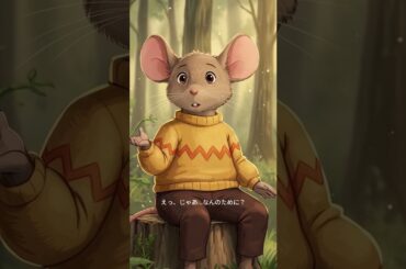 【ねずみ師匠のお金の話】第3話：なぜ働くのか？